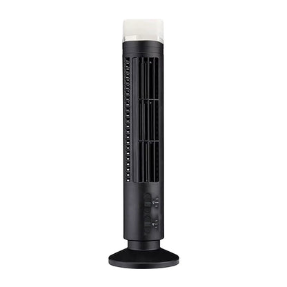 Portable Bladeless Tower Fan 2/3 Speeds Electric Fan Personal Fan Quiet Standing Fan Rechargeable Wall Mount Fan Desktop Fan New